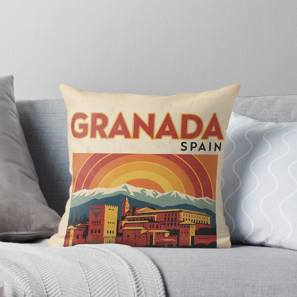 Item preview, Granada Spain 1950s Vintage Travel Tourism designed and sold by TravelersGems.