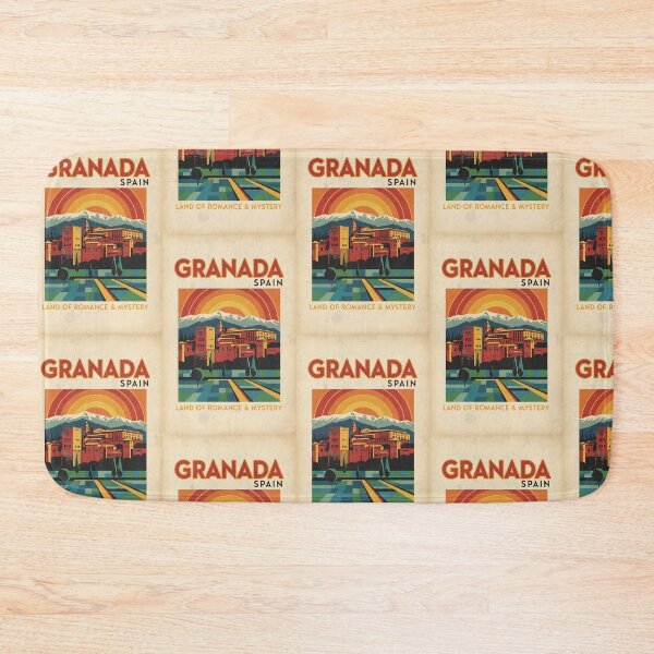 Item preview, Granada Spain 1950s Vintage Travel Tourism designed and sold by TravelersGems.