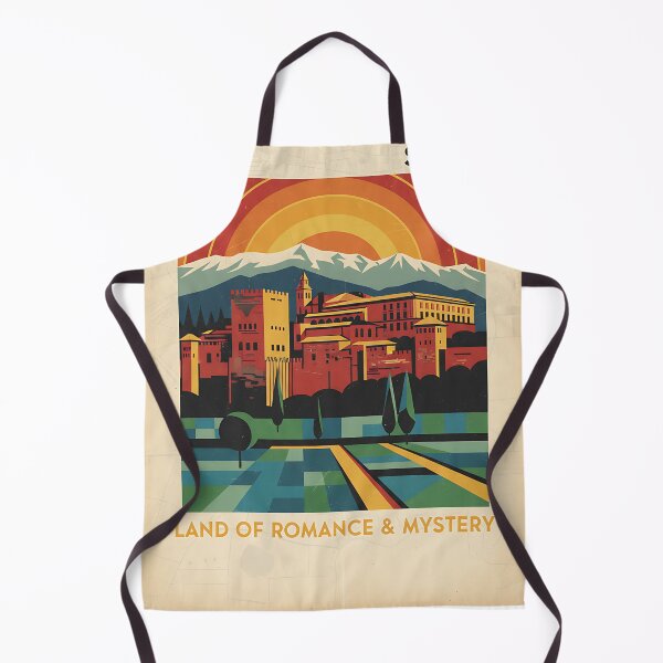 Item preview, Granada Spain 1950s Vintage Travel Tourism designed and sold by TravelersGems.