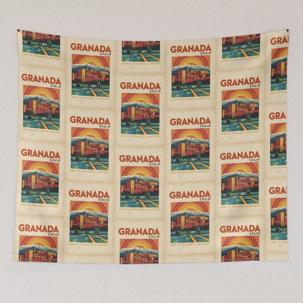Artikelvorschau, Granada, Spanien, 1950er Jahre, Vintage-Reisen, Tourismus entworfen und verkauft von TravelersGems.