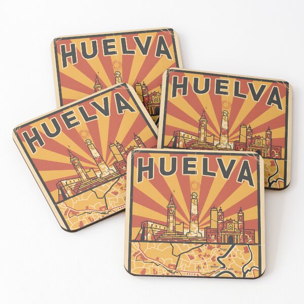 Item preview, Huelva Spain 1950s Vintage Travel Tourism designed and sold by TravelersGems.