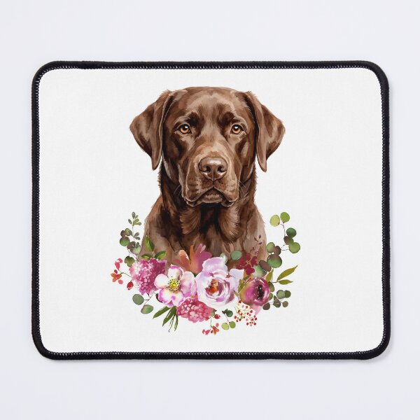 Item preview, Watercolor Chocolate Labrador Retriever designed and sold by Liededrom..