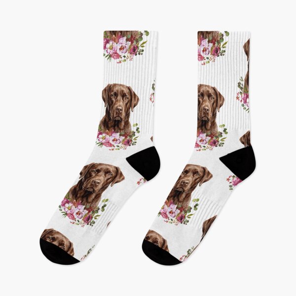 Item preview, Watercolor Chocolate Labrador Retriever designed and sold by Liededrom..