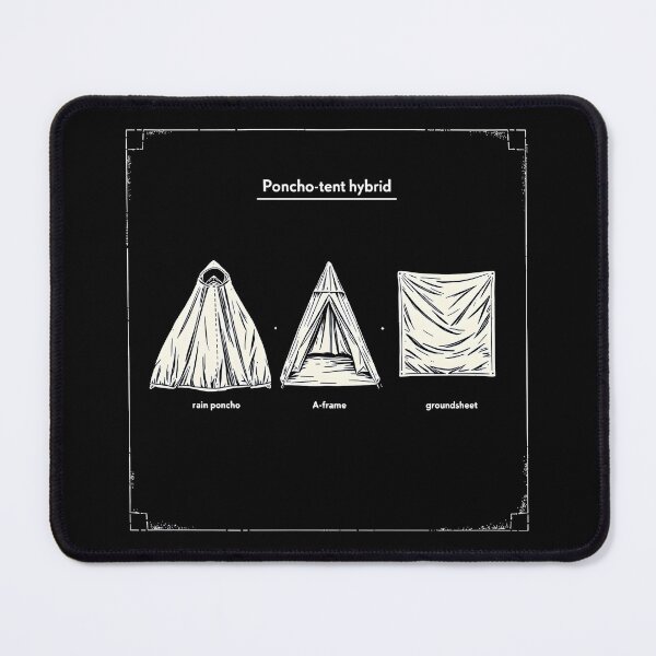 Item preview, Poncho Tent Commitment Hard Ultralight Hiker designed and sold by NorthingShop.