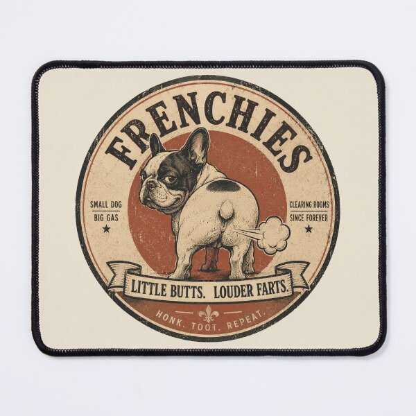 Item preview, Vintage French Bulldog Little Butts Louder Farts designed and sold by luckyempire.