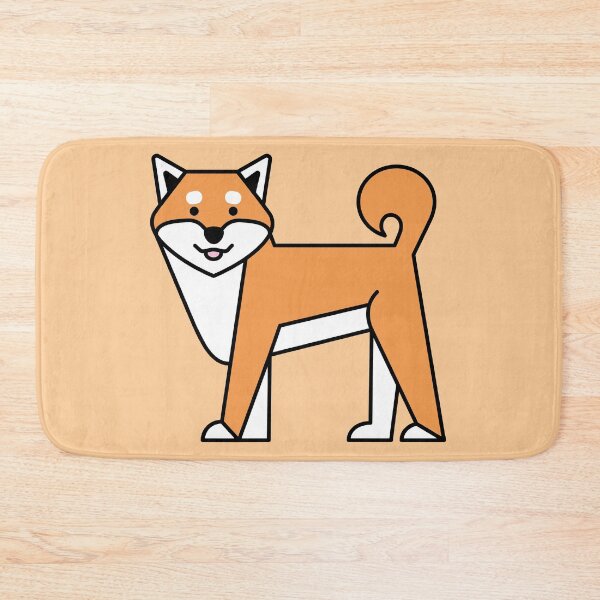 Item preview, Shiba inu full body  color logo designed and sold by Konopikyu.
