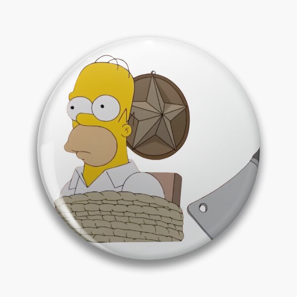 Item preview, Funny Tied Up Homer Simpson Treehouse of Horror Cartoon designed and sold by DohLab.