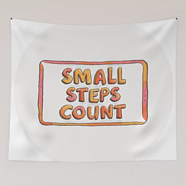 Item preview, Small Steps Count designed and sold by Makitiadesigns.