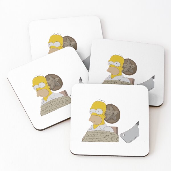 Item preview, Funny Tied Up Homer Simpson Treehouse of Horror Cartoon designed and sold by DohLab.