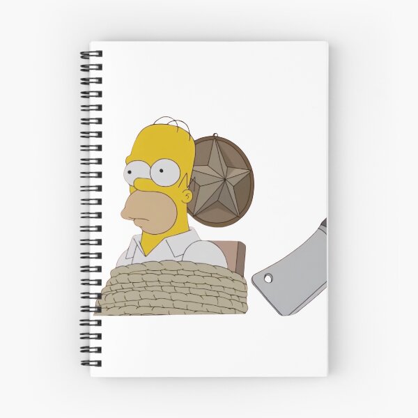Item preview, Funny Tied Up Homer Simpson Treehouse of Horror Cartoon designed and sold by DohLab.