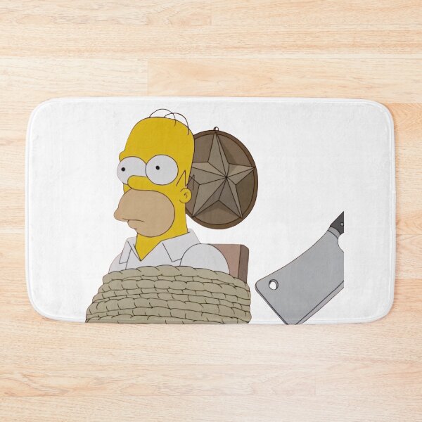 Item preview, Funny Tied Up Homer Simpson Treehouse of Horror Cartoon designed and sold by DohLab.