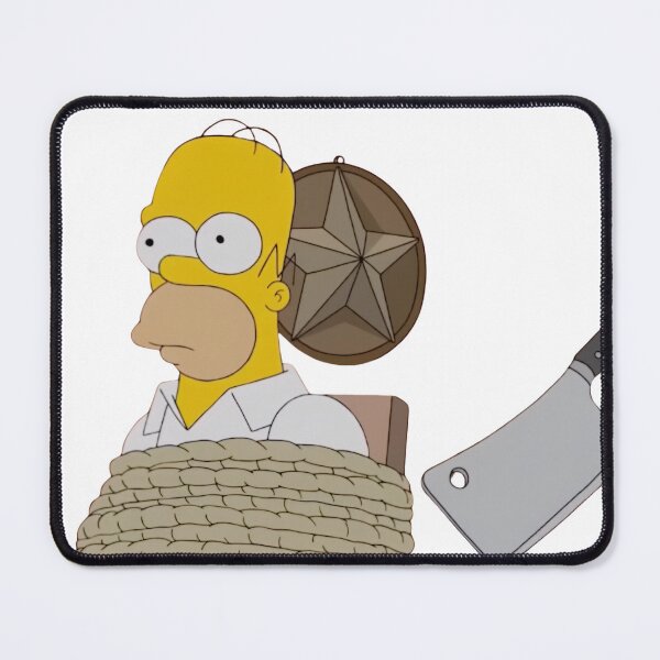 Item preview, Funny Tied Up Homer Simpson Treehouse of Horror Cartoon designed and sold by DohLab.