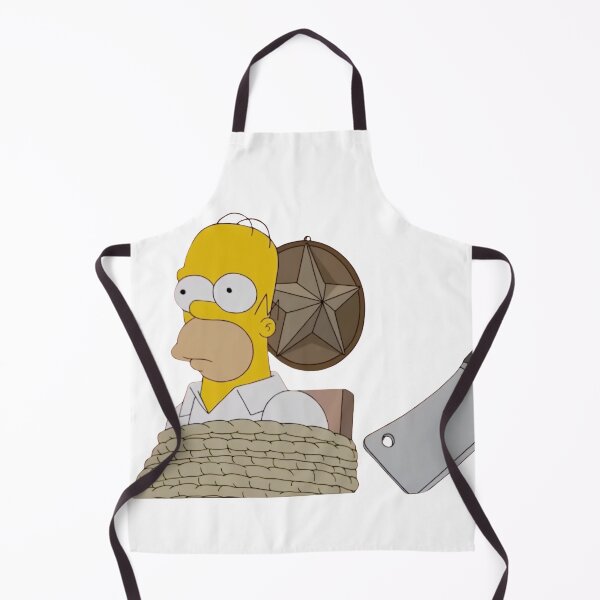 Item preview, Funny Tied Up Homer Simpson Treehouse of Horror Cartoon designed and sold by DohLab.