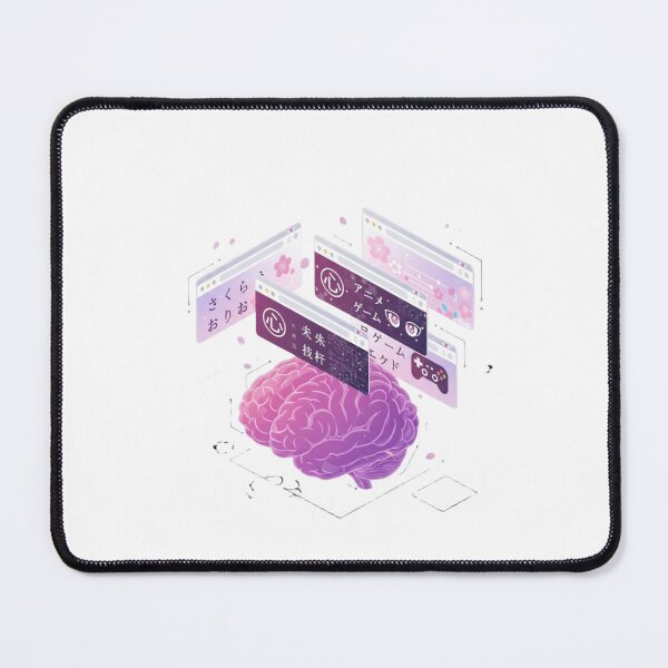 Item preview, Japanese brain browser tabs language learner polyglot tech gift designed and sold by language-des.