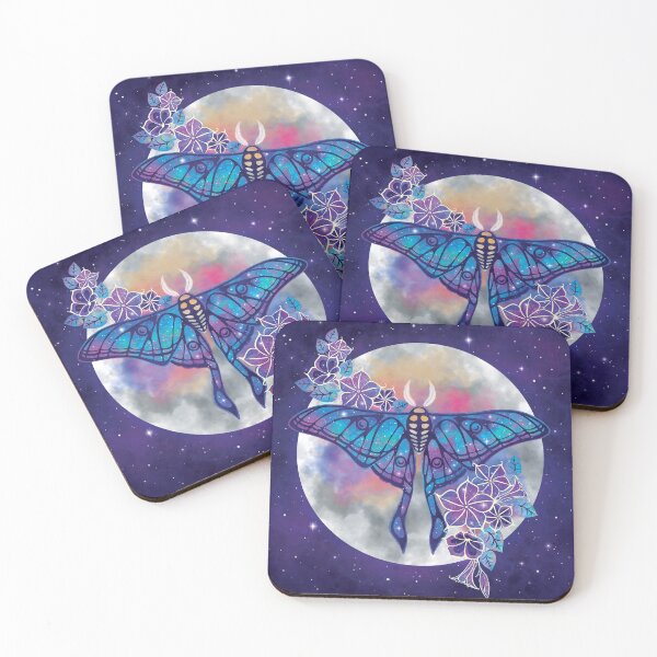 Item preview, Luna Moth Galaxy Moon Joy designed and sold by K. Reinholds Design.