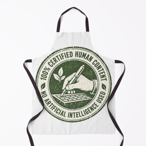 Item preview, 100 Percent Certified Human Content No AI Used Vintage designed and sold by PixelPublishing.