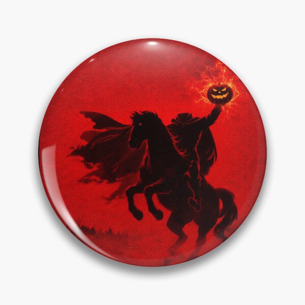 Item preview, Headless Horseman Pumpkin Head Halloween Rider designed and sold by bellaever.