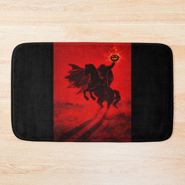 Item preview, Headless Horseman Pumpkin Head Halloween Rider designed and sold by bellaever.