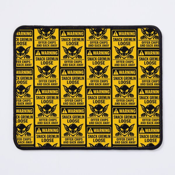 Item preview, ⚠️ WARNING Snack Gremlin Loose – Offer Chips and Back Away designed and sold by Zamoar.