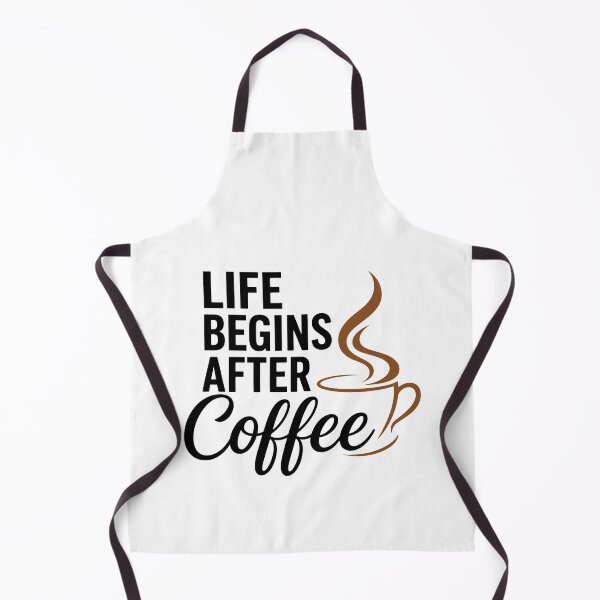 Item preview, Life Begins After Coffee Minimalist Typography T-Shirt designed and sold by FlatInkStudio.
