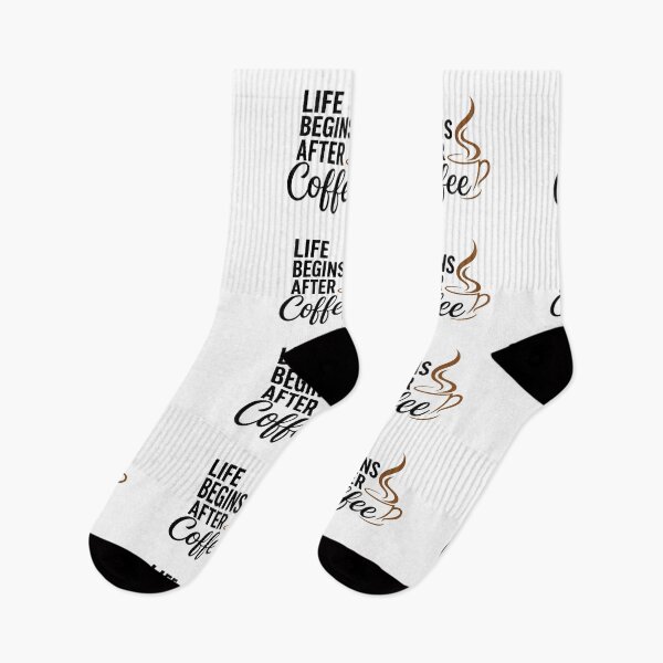 Item preview, Life Begins After Coffee Minimalist Typography T-Shirt designed and sold by FlatInkStudio.
