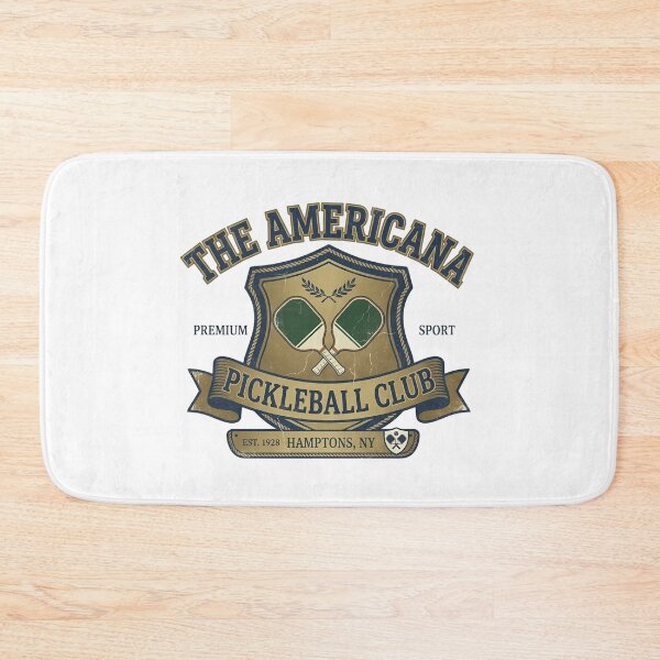 Item preview, The Americana Pickleball Club | Vintage Hamptons Sports Crest designed and sold by HERITAGE COURT.