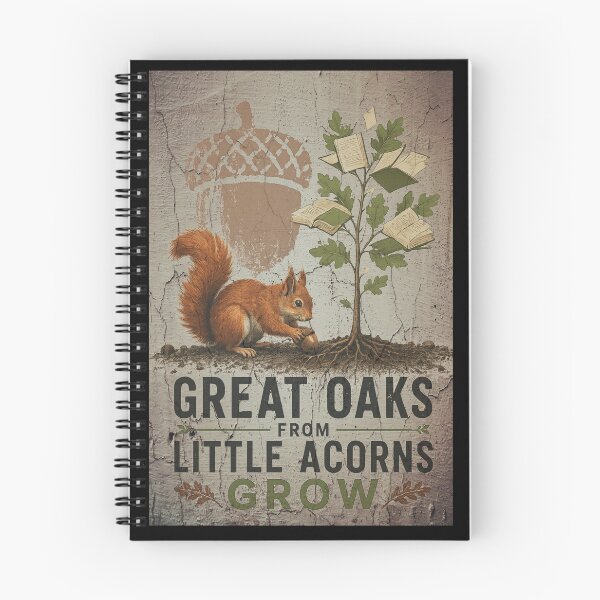 Item preview, Great Oaks From Little Acorns Grow designed and sold by SecretSquirrellDesigns.