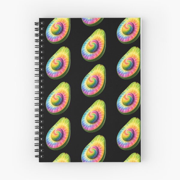 Item preview, Rainbow Tie Dye Avocado Art designed and sold by jgvisualarts.