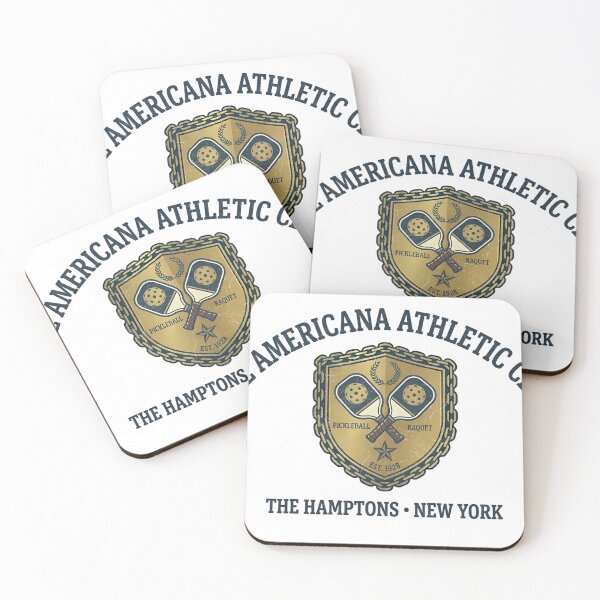 Item preview, The Americana Athletic Club | Vintage Pickleball Hamptons Crest designed and sold by HERITAGE COURT.