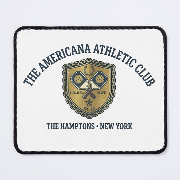 Item preview, The Americana Athletic Club | Vintage Pickleball Hamptons Crest designed and sold by HERITAGE COURT.