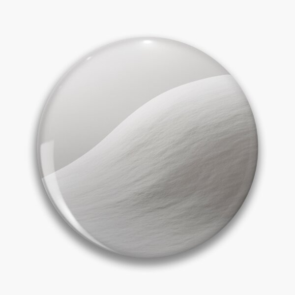 Item preview, Minimalist White Snow Dunes | Soft Abstract Winter Landscape Digital Art designed and sold by Midnight Veil Designs.