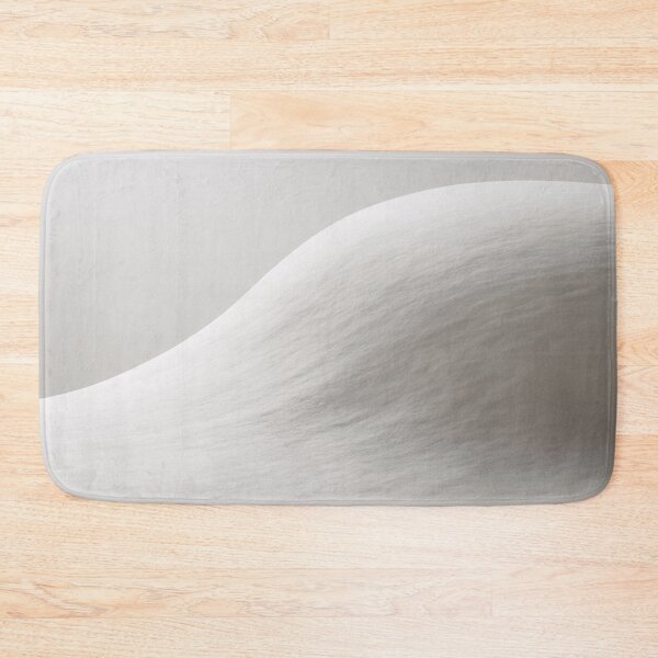 Item preview, Minimalist White Snow Dunes | Soft Abstract Winter Landscape Digital Art designed and sold by Midnight Veil Designs.