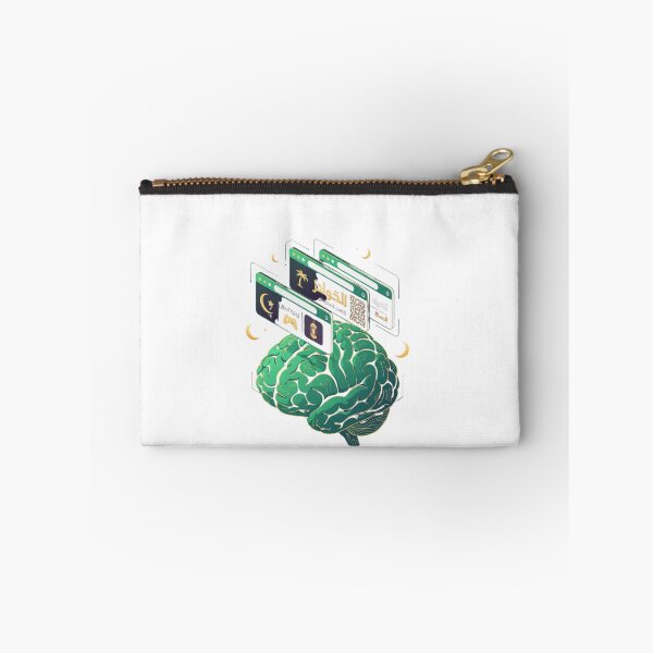 Item preview, Arabic brain browser tabs polyglot language learner calligraphy tech gift designed and sold by language-des.
