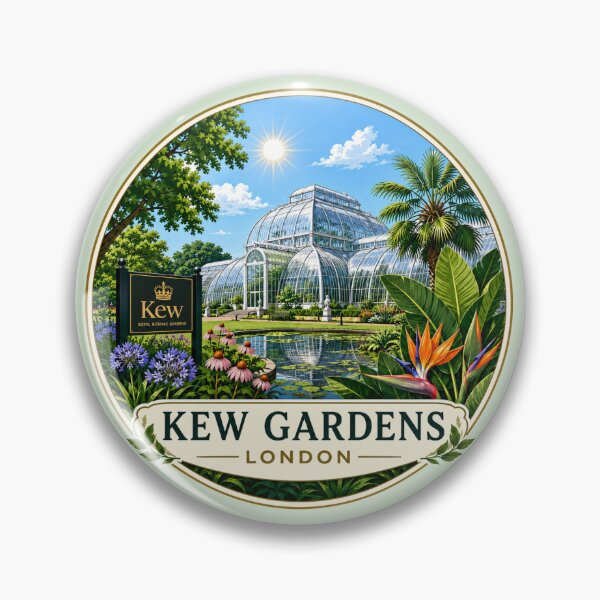 Item preview, Kew Gardens, London - Botanical Conservatory designed and sold by Myra365Art.