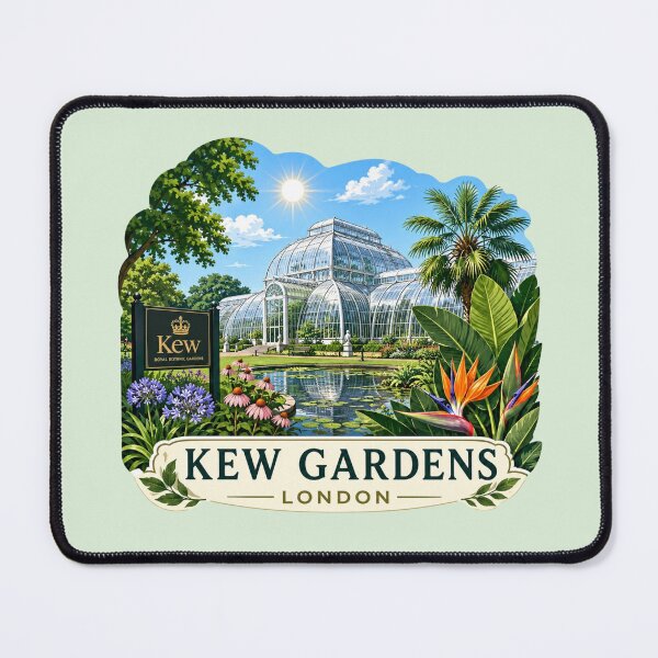 Item preview, Kew Gardens, London - Botanical Conservatory designed and sold by Myra365Art.