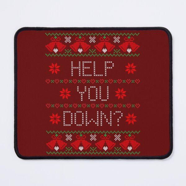 Item preview, Help You Down Ugly Christmas Sweater designed and sold by Normbot2000.