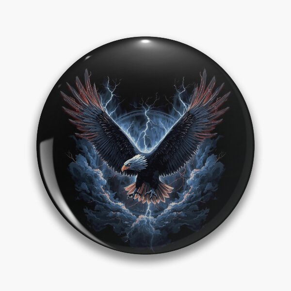Item preview, Storm Eagle – Freedom & Vision designed and sold by DAZNOZ.