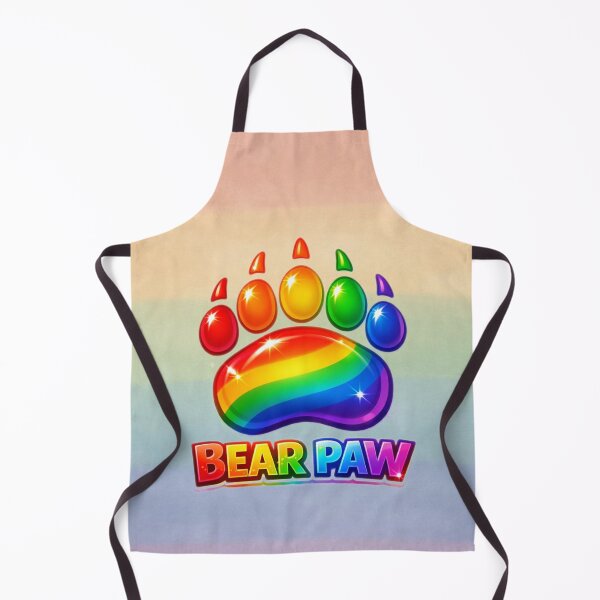 Item preview, Radiant Bear Paw – Pride in Every Step designed and sold by MysticOzzy.