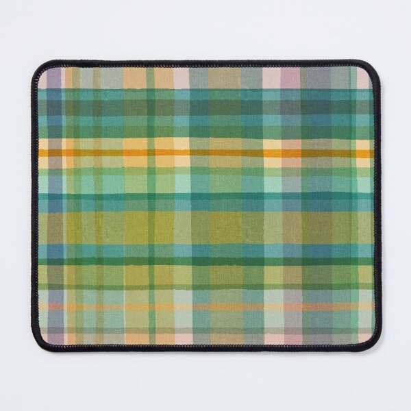 Item preview, Hinterland Plaid (Daytrip) Blue Green designed and sold by Cecilia Mok.