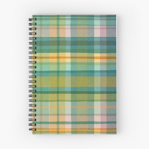 Item preview, Hinterland Plaid (Daytrip) Blue Green designed and sold by Cecilia Mok.