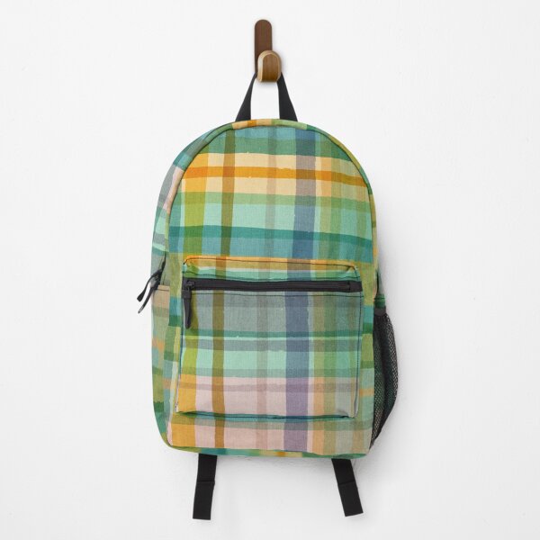 Item preview, Hinterland Plaid (Daytrip) Blue Green designed and sold by Cecilia Mok.