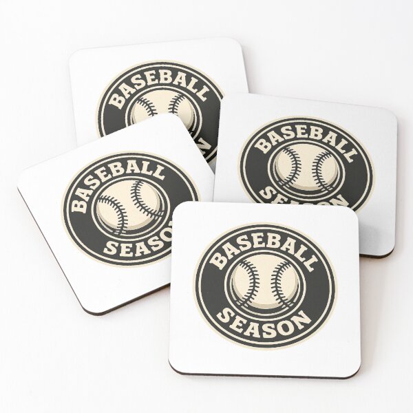 Item preview, Baseball Season Minimal Retro Baseball Badge designed and sold by EastEndTownie.