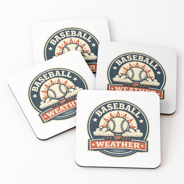 Item preview, Baseball Weather Retro Sports Badge Sticker designed and sold by EastEndTownie.