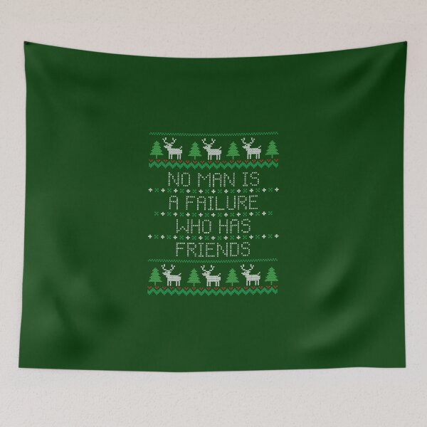 Item preview, No Man Ugly Christmas Sweater designed and sold by Normbot2000.