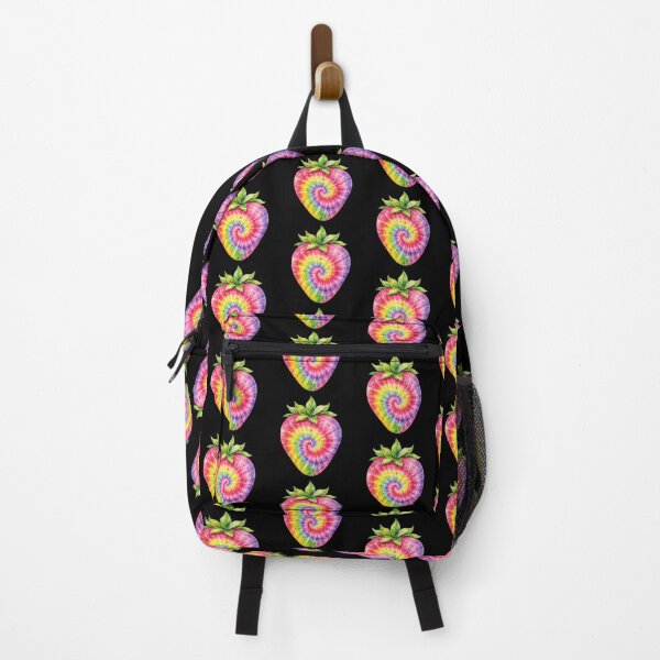Item preview, Rainbow Tie Dye Strawberry Art designed and sold by jgvisualarts.