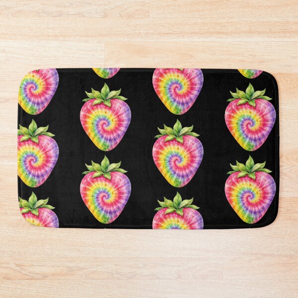 Item preview, Rainbow Tie Dye Strawberry Art designed and sold by jgvisualarts.