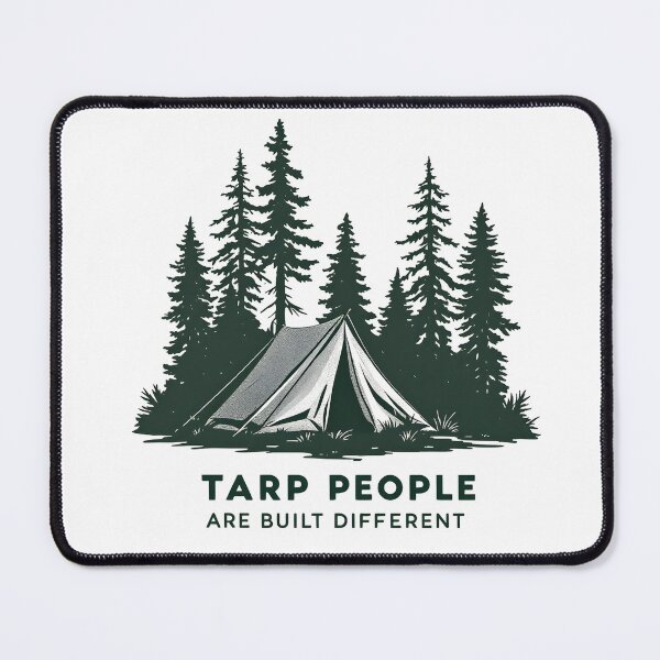 Item preview, Tarp People Are Built Different Ultralight designed and sold by NorthingShop.