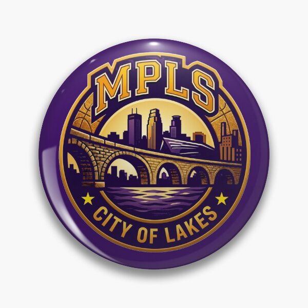 Item preview, Minneapolis Basketball Heritage City of Lakes Logo designed and sold by luckyempire.