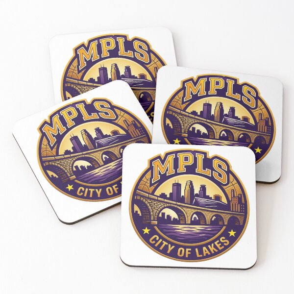 Item preview, Minneapolis Basketball Heritage City of Lakes Logo designed and sold by luckyempire.