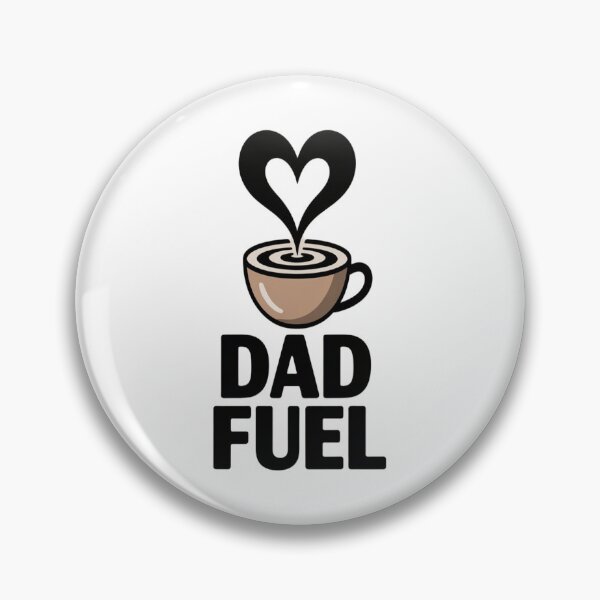 Item preview, Dad Fuel Coffee Quote | Modern Minimal Style | Dad Coffee Lovers designed and sold by InspiredCreatives.